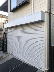 東広島市 N様邸 シャッター取替工事