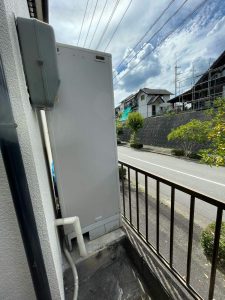 搬出入を工夫して、1日でエコキュート交換を完了させました！