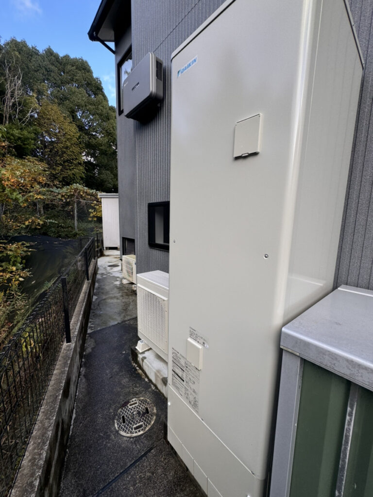 ダイキンのエコキュート、新機種Xシリーズで水圧を改善！