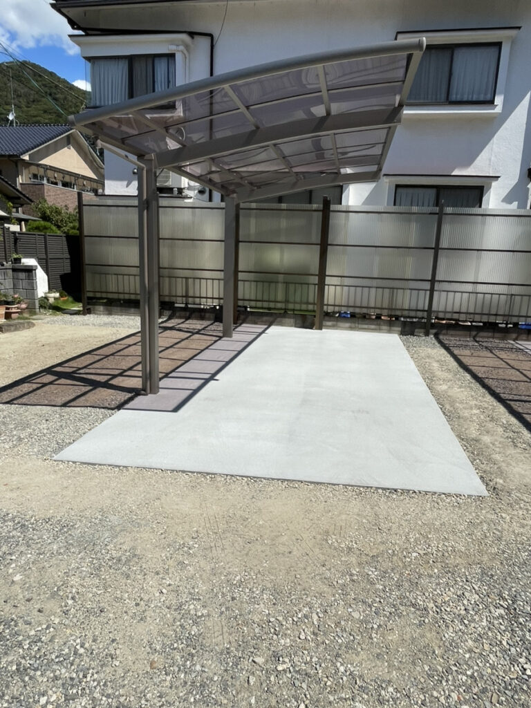 外構工事もお任せください！