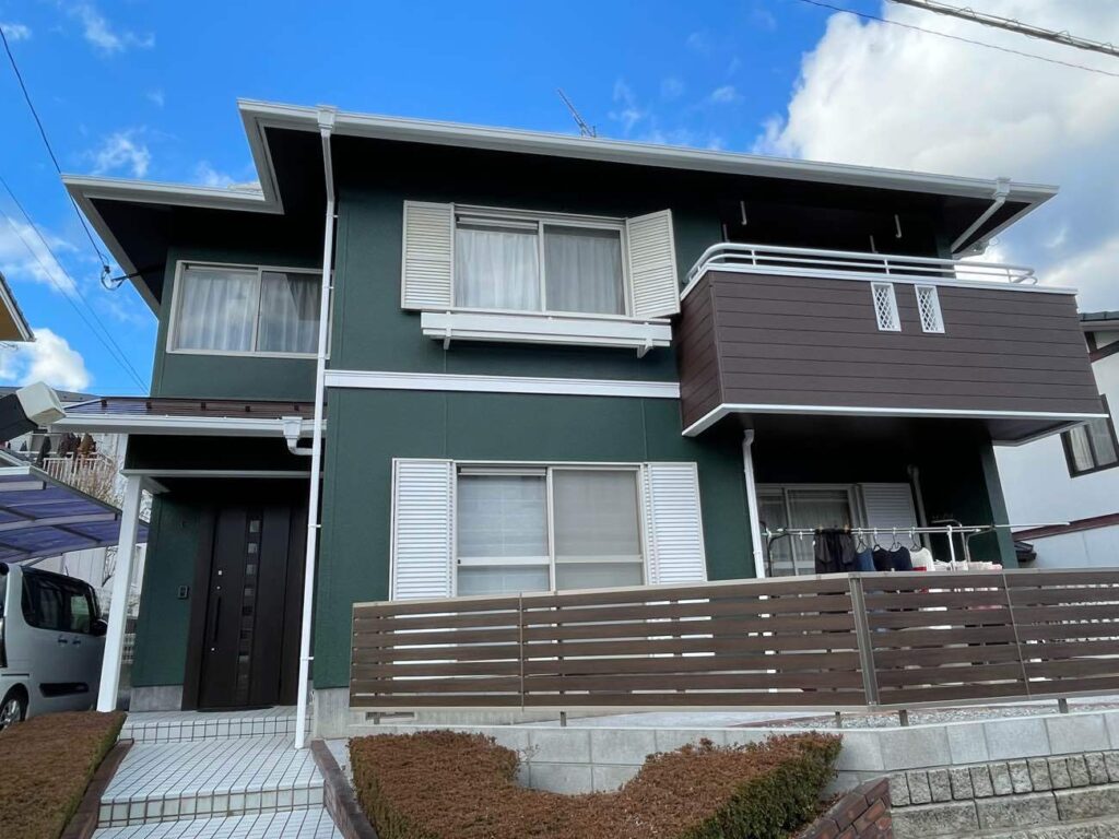 ｱｸｾﾝﾄを入れてリフレッシュ！外壁塗装