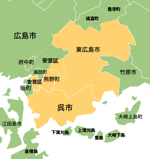 工事対応エリア（現地調査可）