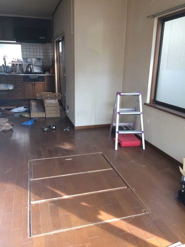 暗いリビングを明るく変身 Ldk内装工事 リフォーム コバーン 東広島市 呉市周辺でリフォームするなら