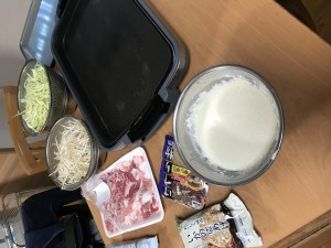 お好み焼き!
