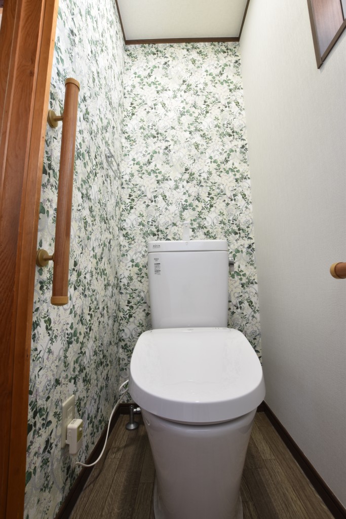 こだわりのアクセントカラーと内装でお洒落に大変身 水廻りリフォーム工事 リフォーム コバーン 東広島市 呉市周辺でリフォームするなら