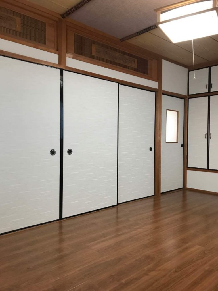 快適な和モダン空間にリフレッシュ!内装リフォーム工事!