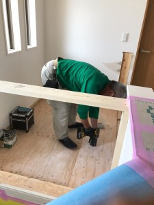 東広島市高屋町 K様邸 廊下•吹き抜け工事