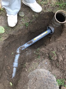 東広島市黒瀬町 U様邸 排水配管修理