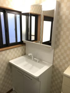 東広島市志和町 O様邸 洗面台取替