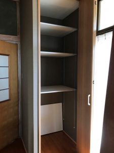 東広島市黒瀬町 N様邸 広縁収納工事