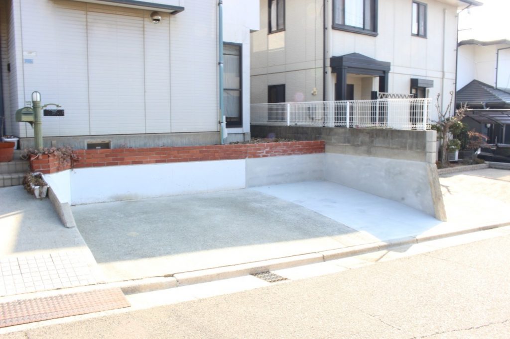 車の買い替えがキッカケ!駐車場拡張工事!