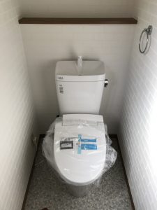 東広島市高屋町 Y作業 IHガス給湯器トイレ工事