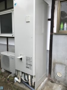 東広島市八本松町 H様邸 エコキュート取替工事