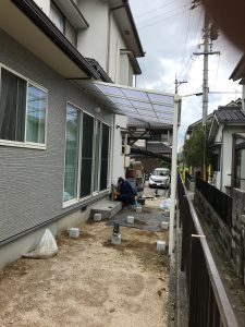 東広島市黒瀬町 A様邸 エクステリア工事