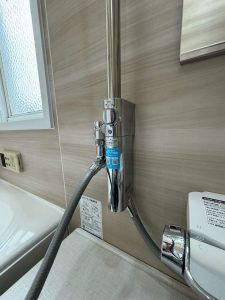 積水ハウスの浴室リフォーム工事 │ 東広島市 ／水栓